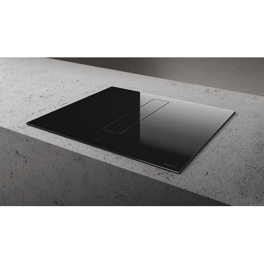 Elica 72cm Venting Induction Hob - Black